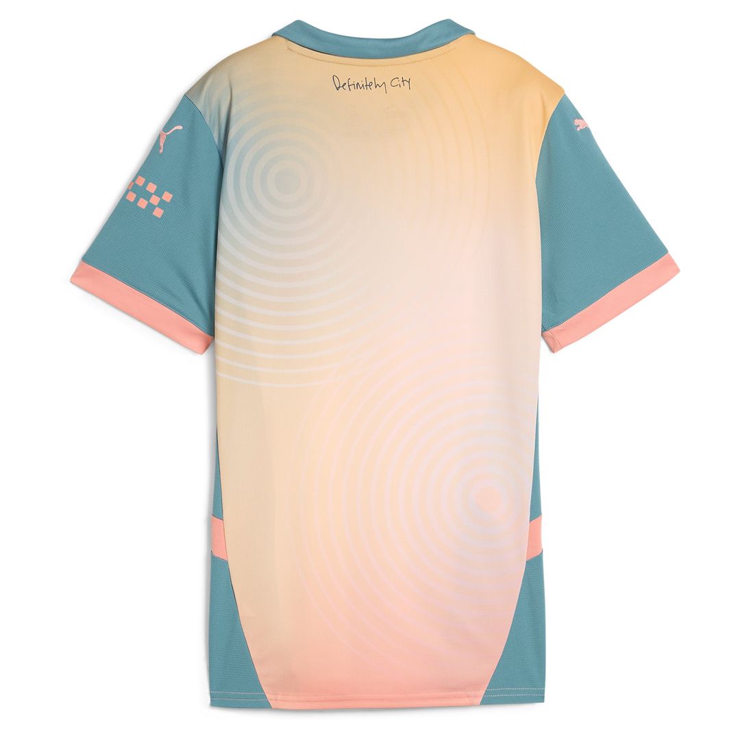 Manchester City Puma Women's 2024/25 Fourth Replica Jersey - Blue