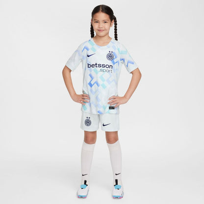 Inter Milan Nike Youth 2025/26 Away Replica Jersey - Aqua