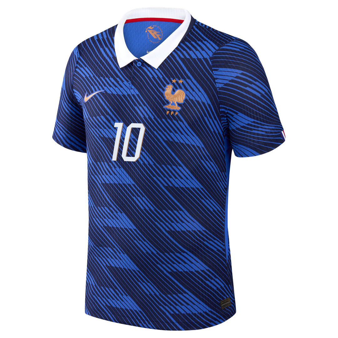 Kylian Mbappé France National Team Nike 2026 Home Match Authentic Jersey - Blue