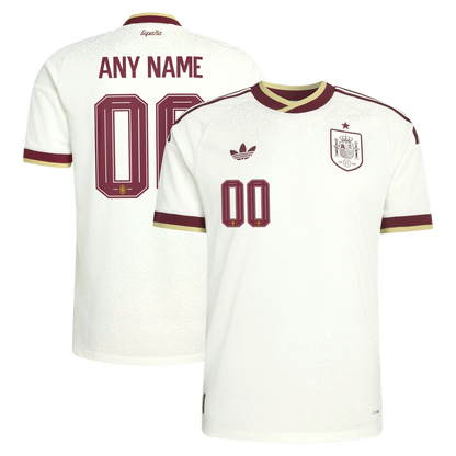 Spain National Team adidas 2026 Home On-Field Authentic Custom Jersey - Red