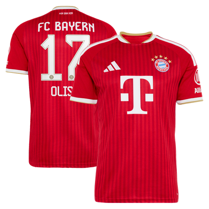 Michael Olise Bayern Munich adidas 2026/27 Home Replica Jersey - Red