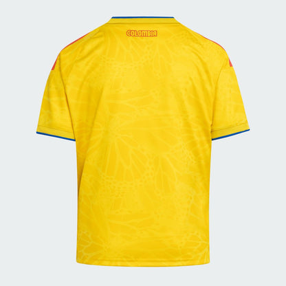 Colombia National Team adidas Youth 2026 Home Replica Jersey - Yellow