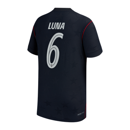 Diego Luna USMNT Nike Youth 2026/27 Away Match Authentic Jersey - Blue