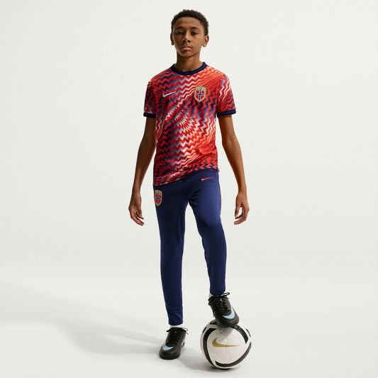 Norway National Team Nike Youth 2026 Pre-Match Top - Red
