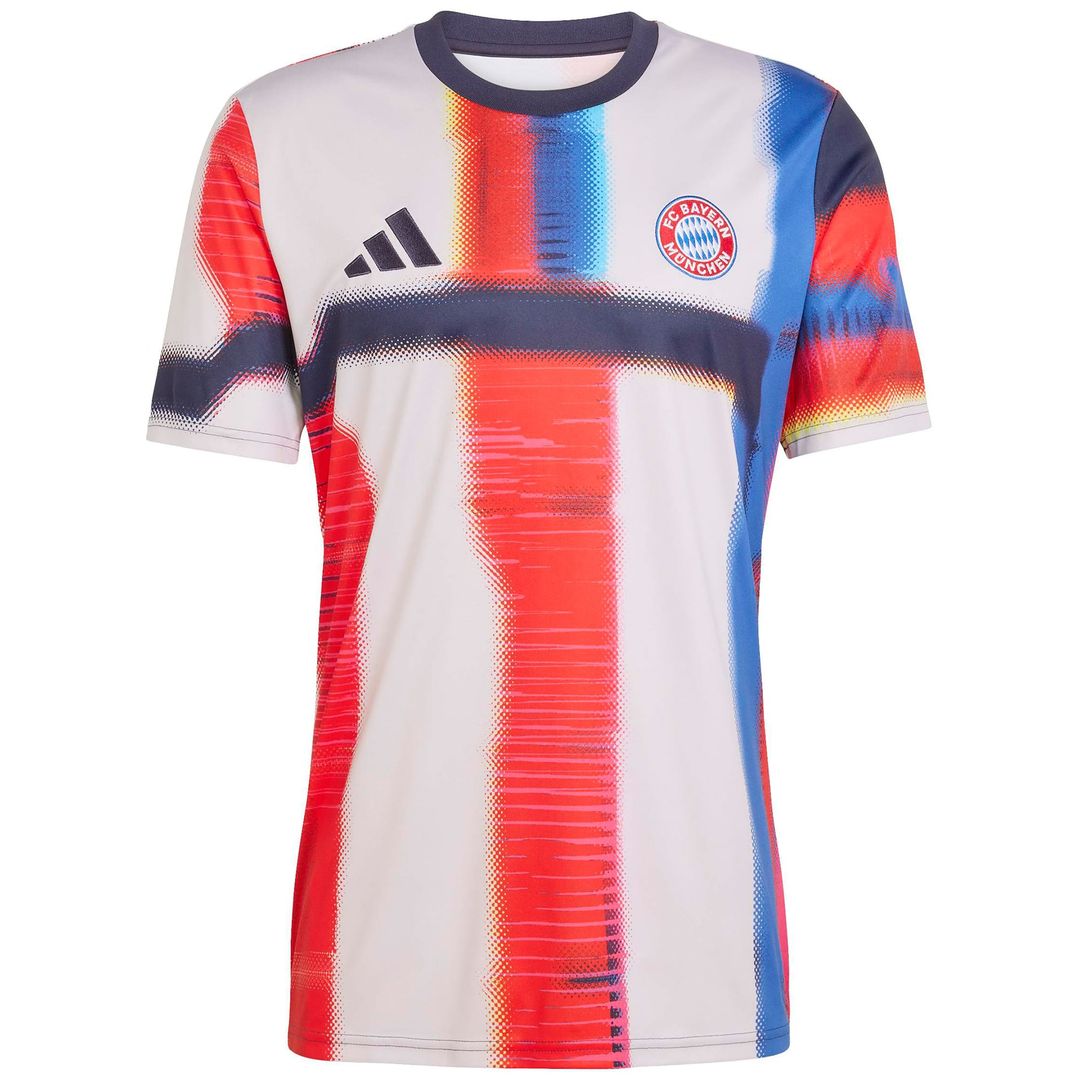 Bayern Munich adidas 2025/26 Pre-Match Training Jersey - Navy