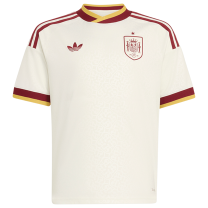Spain National Team adidas Youth 2026 Away Replica Jersey - White