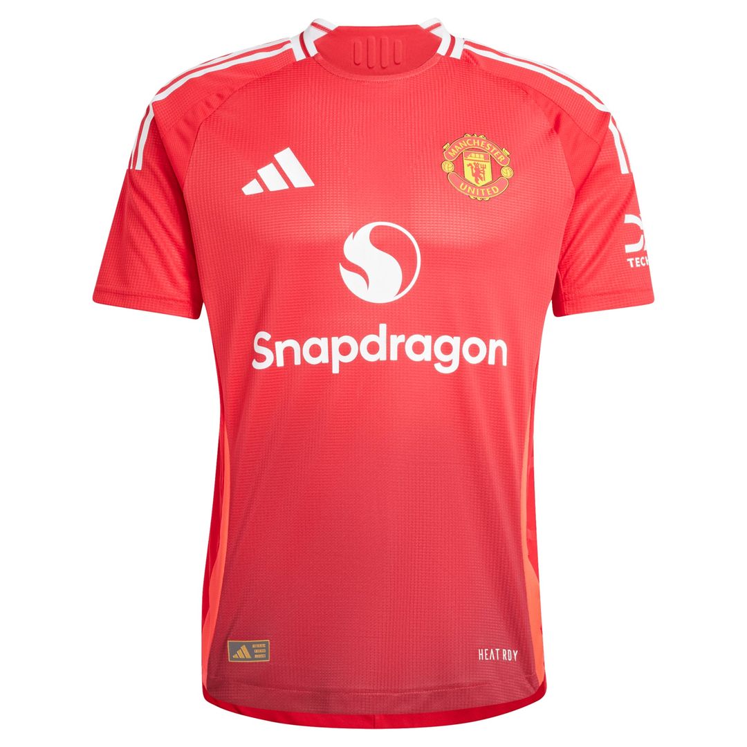 Manchester United adidas 2024/25 Home Authentic Jersey - Red