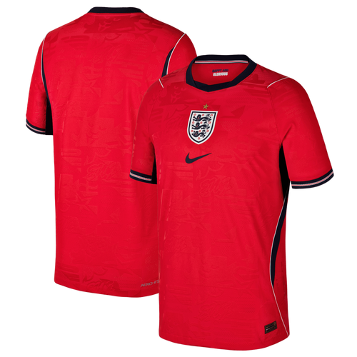 England National Team Nike Youth 2026 Away Match Authentic Jersey - Red