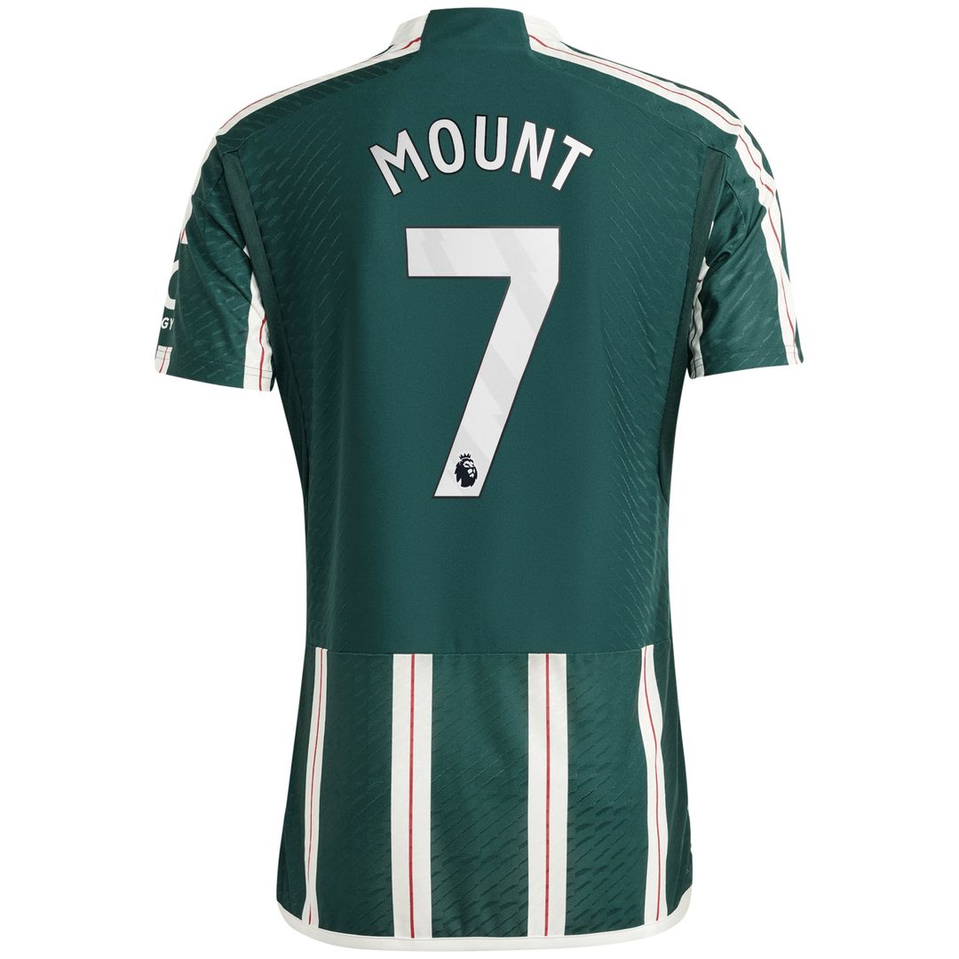 Mason Mount Manchester United adidas 2023/24 Away Authentic Player Jersey - Green