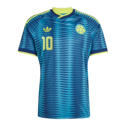 James Rodríguez Colombia National Team adidas 2026 Away Replica Jersey - Turquoise