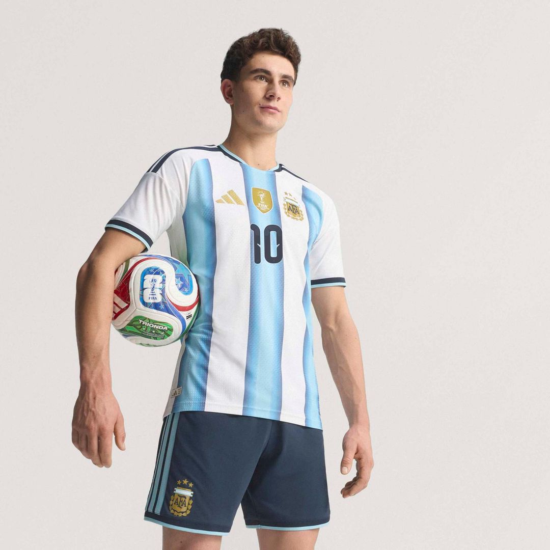 Lionel Messi Argentina National Team adidas 2026 Away Authentic Player Jersey - Black