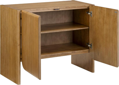 Mid-Century Storage Cabinet – Modern Entryway & Living Room Organize