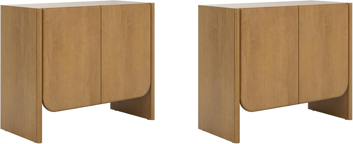 Mid-Century Storage Cabinet – Modern Entryway & Living Room Organize