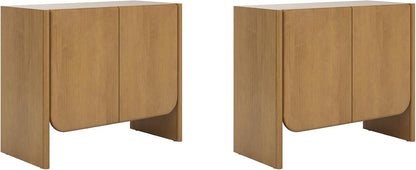 Mid-Century Storage Cabinet – Modern Entryway & Living Room Organize