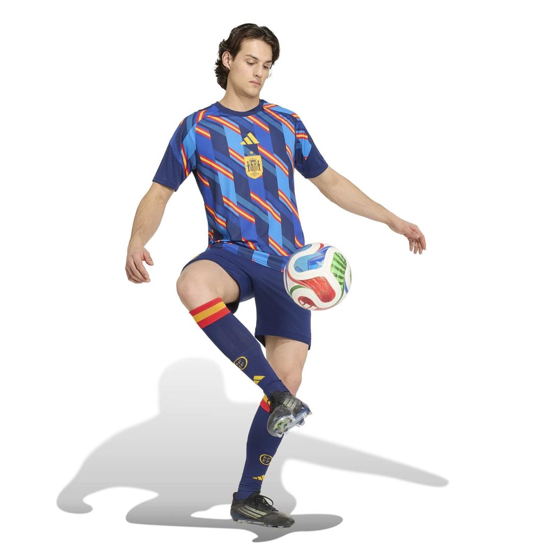 Spain National Team adidas 2026 Pre-Match Top - Navy