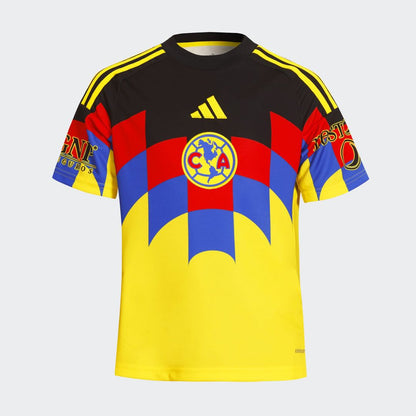 Club America adidas Youth 2025 Third Replica Jersey - Gray