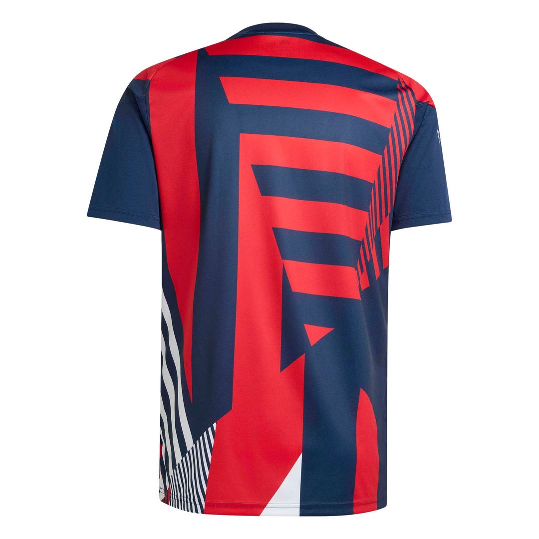 Bayern Munich adidas 2026/27 Pre-Match Home Training Jersey - Blue/Red