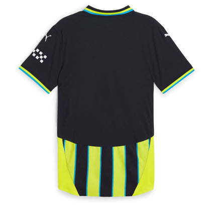 Manchester City Puma 2024/25 Away Authentic Jersey - Black