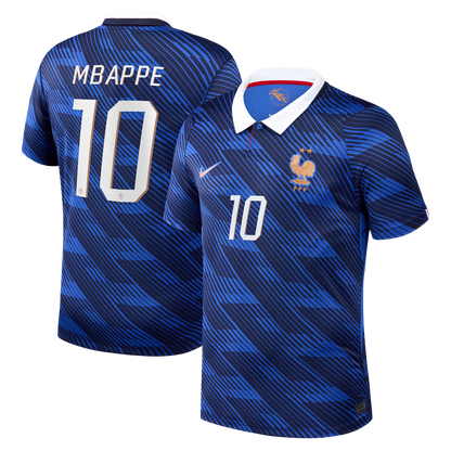 Kylian Mbappé France National Team Nike 2026 Home Stadium Replica Jersey - Blue