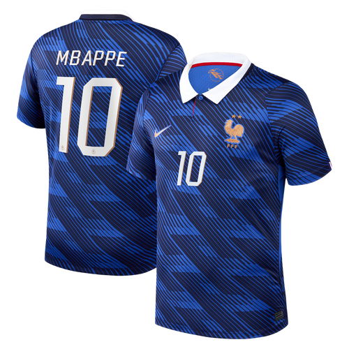Kylian Mbappé France National Team Nike 2026 Home Stadium Replica Jersey - Blue