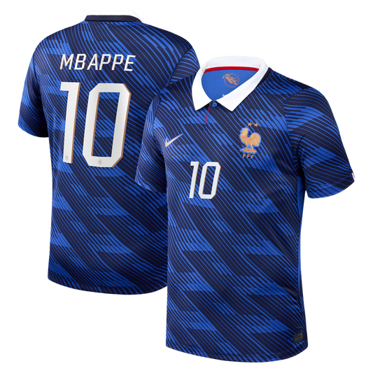 Kylian Mbappé France National Team Nike 2026 Home Stadium Replica Jersey - Blue