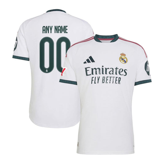 Real Madrid adidas 2026/27 Home On-Field Authentic Custom Jersey - White