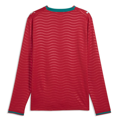 Portugal National Team Puma 2026 Home Replica Long Sleeve Jersey - Red