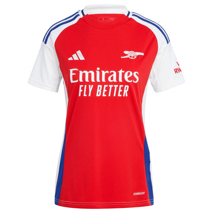 Arsenal adidas Women's 2024/25 Home Replica Jersey – Red