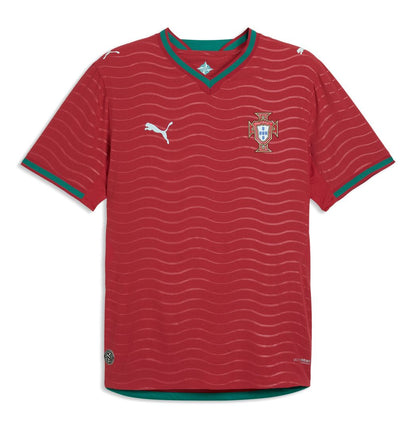 Portugal National Team Puma 2026 Home On Field Authentic Jersey - Red
