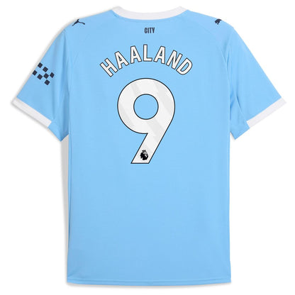 Erling Haaland Manchester City Puma 2025/26 Home Replica Player Jersey - Sky Blue