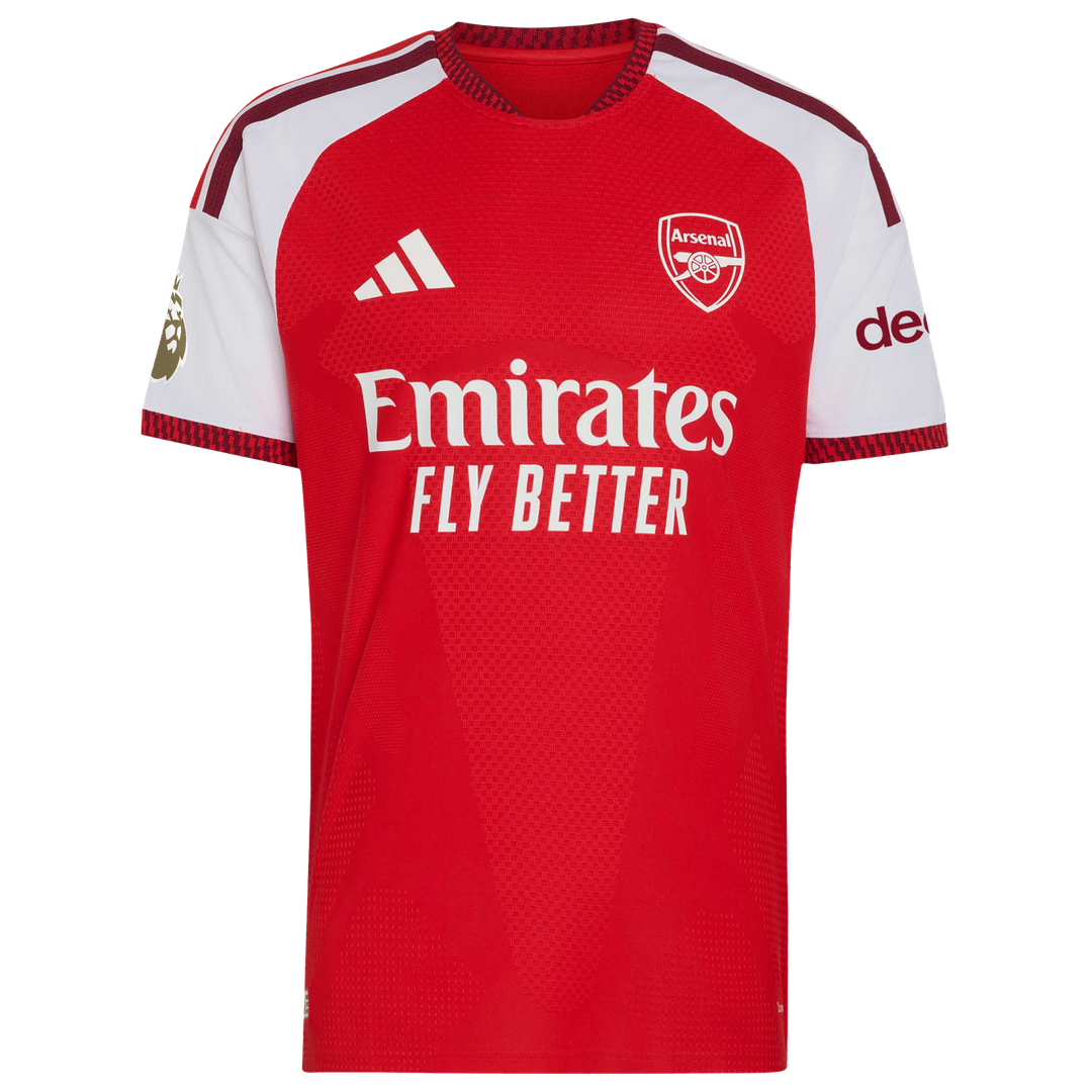 Arsenal adidas 2026/27 Home Authentic Custom Jersey - Red