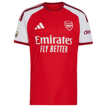 Arsenal adidas 2026/27 Home Authentic Custom Jersey - Red