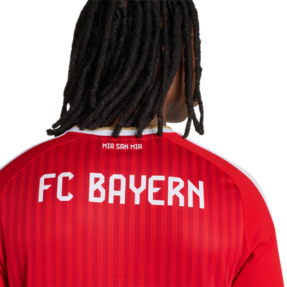 Bayern Munich adidas 2026/27 Home Replica Long Sleeve Jersey - Red