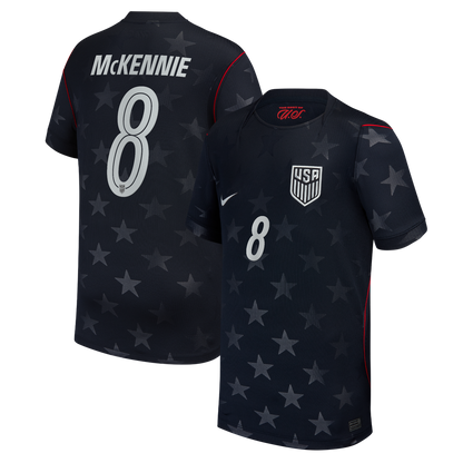 Weston McKennie USMNT Nike Youth 2026 Away Stadium Replica Jersey - Blue