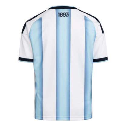 Argentina National Team adidas Youth 2026 Home Replica Jersey - White