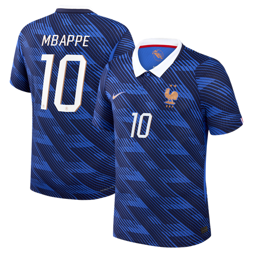 Kylian Mbappé France National Team Nike 2026 Home Match Authentic Jersey - Blue