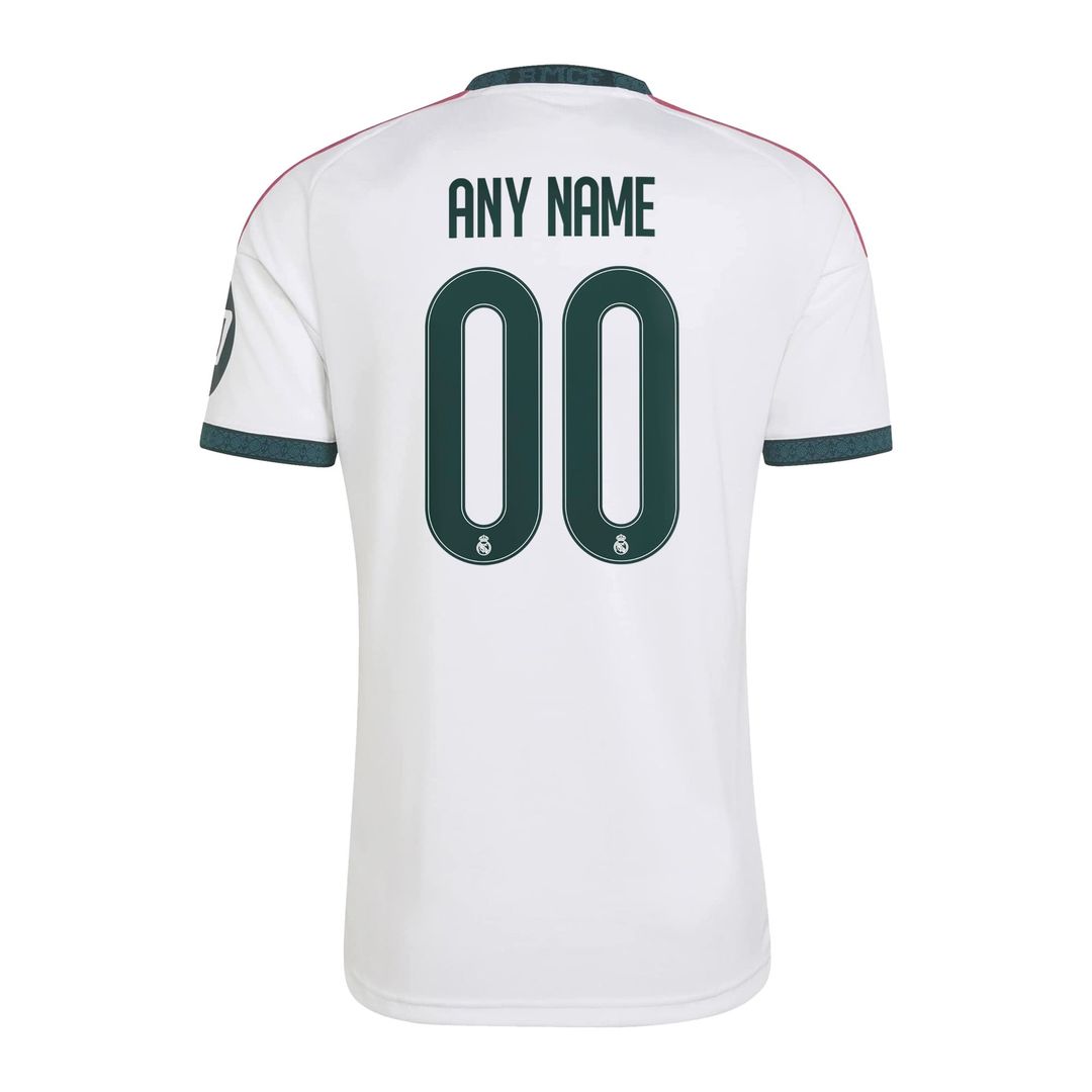 Real Madrid adidas 2026/27 Home Replica Custom Jersey - White