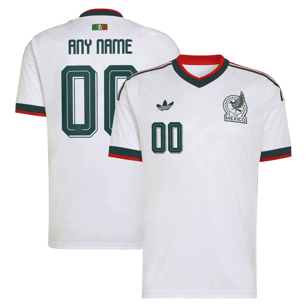 Mexico National Team adidas 2026 Away Replica Custom Jersey - White