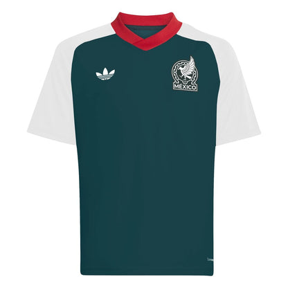 Mexico National Team adidas Youth 2026 Pre-Match Top - White