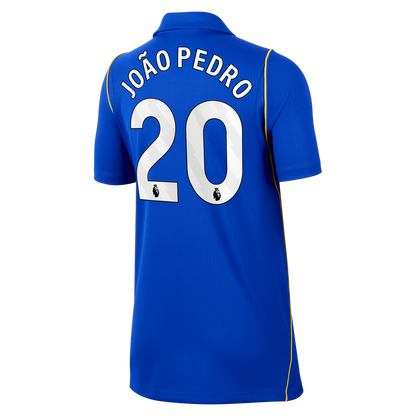 João Pedro Chelsea Nike Youth 2026/27 Home Stadium Replica Jersey - Blue