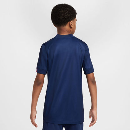 Paris Saint-Germain Nike Youth 2025/26 Home Replica Jersey - Navy