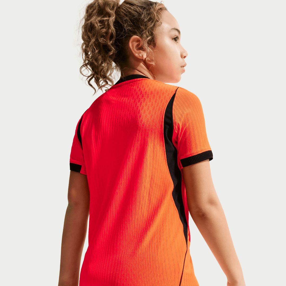 Netherlands National Team Nike Youth 2026 Home Match Authentic Jersey - Orange