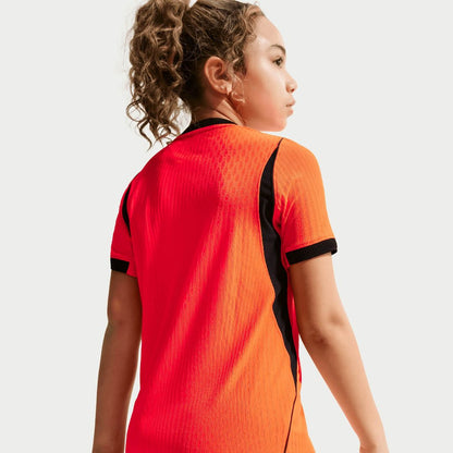 Netherlands National Team Nike Youth 2026 Home Match Authentic Jersey - Orange