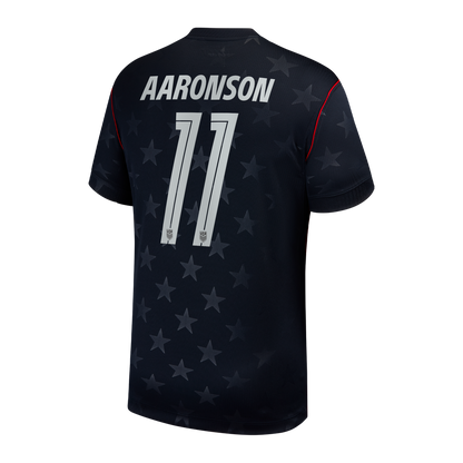 Brenden Aaronson USMNT Nike 2026/27 Away Stadium Replica Jersey - Blue