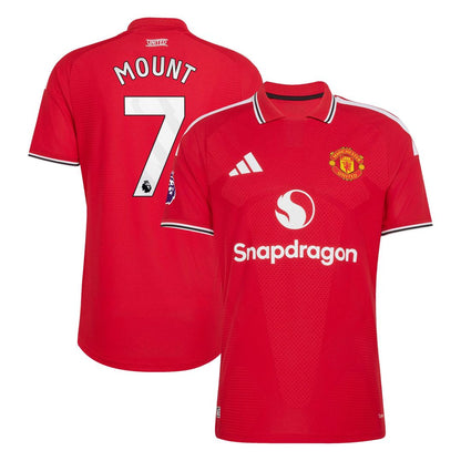Mason Mount Manchester United adidas 2026/27 Home Authentic Jersey - Red