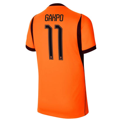 Cody Gakpo Netherlands National Team Nike Youth 2026 Away Stadium Replica Jersey - White