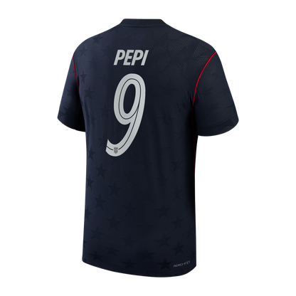 Ricardo Pepi USMNT Nike 2026/27 Away Match Authentic Jersey - Blue