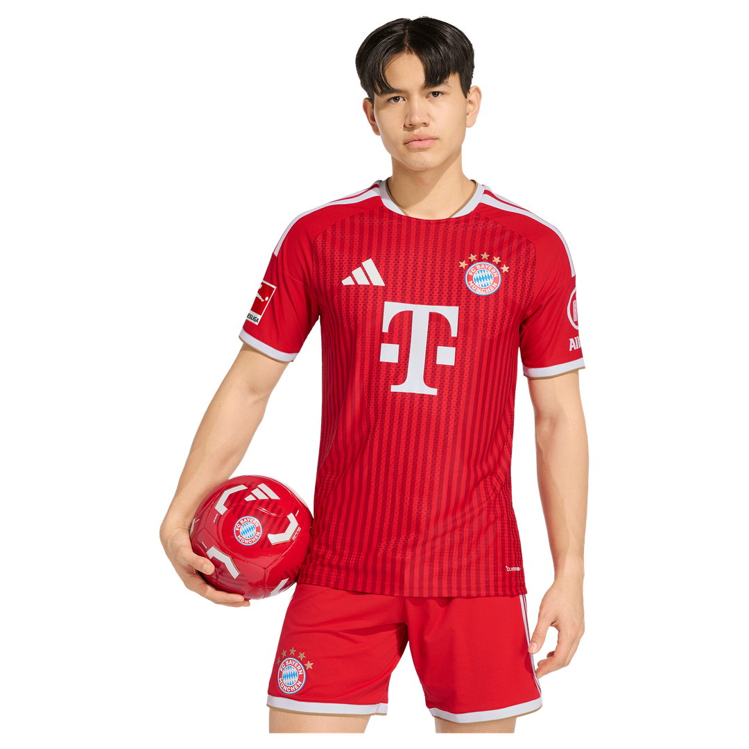 Bayern Munich adidas 2026/27 Home On-Field Authentic Patch Jersey - Red