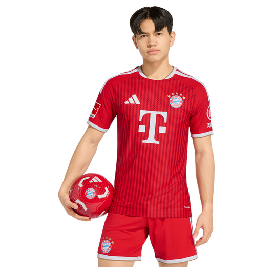 Bayern Munich adidas 2026/27 Home On-Field Authentic Patch Jersey - Red