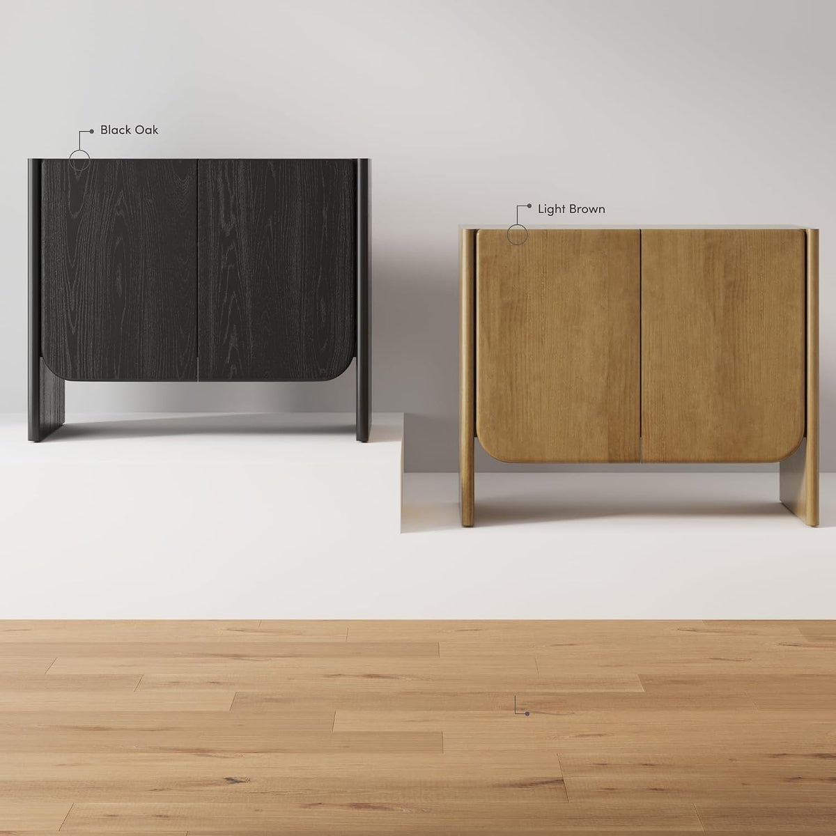 Mid-Century Storage Cabinet – Modern Entryway & Living Room Organize